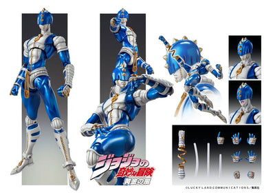 JoJo's Bizarre Adventure Part 5 Golden Wind Super Action Statue Figure Chozokado Sticky Fingers 16cm (3rd-run) - Action Figures - Medicos Entertainment - Hobby Figures UK