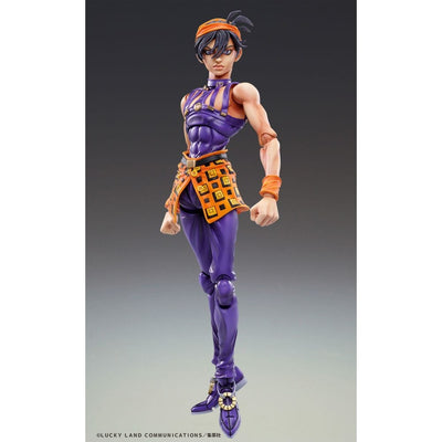 JoJo's Bizarre Adventure Part 5: Golden Wind Super Action Statue Figure Chozokado Narancia Ghirga & Aerosmith 15cm - Action Figures - Medicos Entertainment - Hobby Figures UK