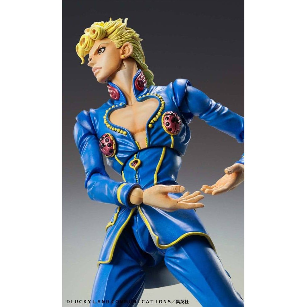 JoJo's Bizarre Adventure Part 5: Golden Wind Action Figure Chozokado Giorno Giovanna Second 15cm - Action Figures - Medicos Entertainment - Hobby Figures UK