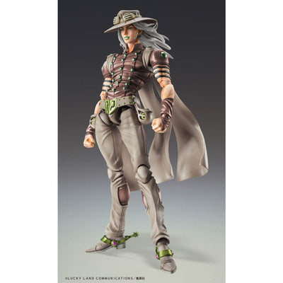 JoJo's Bizarre Adventure Part 7 Steel Ball Run Super Action Statue Figure Chozokado Gyro Zeppeli Second 15cm - Action Figures - Medicos Entertainment - Hobby Figures UK