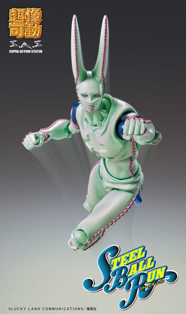 JoJo's Bizarre Adventure Part 7 Steel Ball Run Super Action Statue Figure Chozokado D4C Second 20cm - Action Figures - Medicos Entertainment - Hobby Figures UK