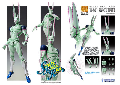 JoJo's Bizarre Adventure Part 7 Steel Ball Run Super Action Statue Figure Chozokado D4C Second 20cm - Action Figures - Medicos Entertainment - Hobby Figures UK