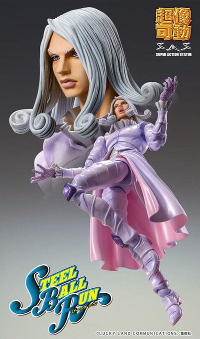 JoJo's Bizarre Adventure Part 7 Steel Ball Run Super Action Statue Figure Chozokado Funny Valentine Second 15cm - Action Figures - Medicos Entertainment - Hobby Figures UK