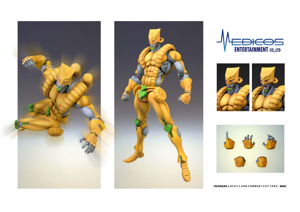 JoJo's Bizarre Adventure Part3 Stardust Crusaders Super Action Action Figure Chozokado (The World) 16cm - Action Figures - Medicos Entertainment - Hobby Figures UK