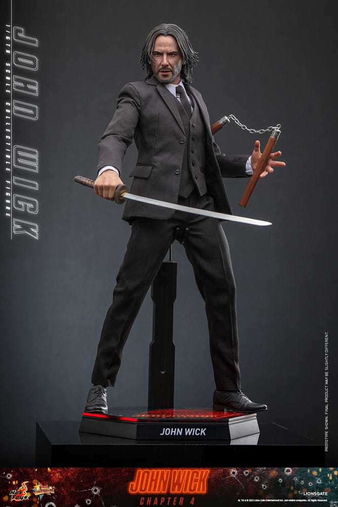 John Wick: Chapter 4 Movie Masterpiece Action Figure 1/6 John Wick 30cm - Action Figures - Hot Toys - Hobby Figures UK