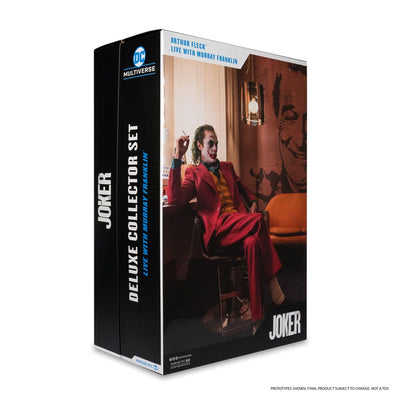 Joker DC Multiverse (Joker Movie) Deluxe Colllector Action Figure The Joker (Live with Murray Franklin) Limited Edition 18cm - Action Figures - McFarlane Toys - Hobby Figures UK