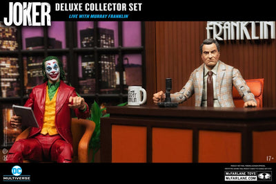 Joker DC Multiverse (Joker Movie) Deluxe Colllector Action Figure The Joker (Live with Murray Franklin) Limited Edition 18cm - Action Figures - McFarlane Toys - Hobby Figures UK