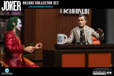 Joker DC Multiverse (Joker Movie) Deluxe Colllector Action Figure The Joker (Live with Murray Franklin) Limited Edition 18cm - Action Figures - McFarlane Toys - Hobby Figures UK