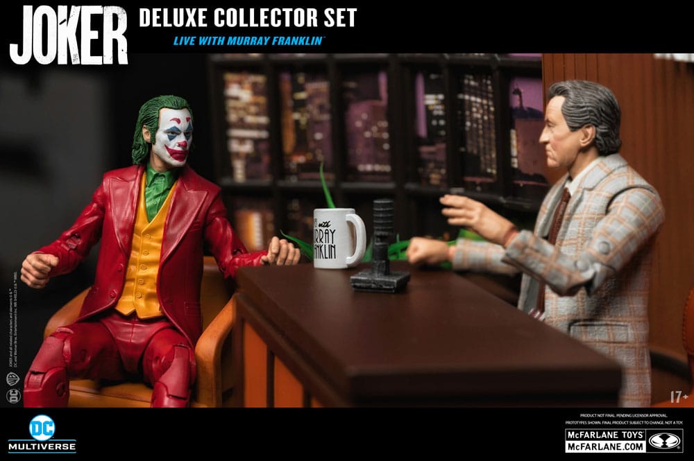 Joker DC Multiverse (Joker Movie) Deluxe Colllector Action Figure The Joker (Live with Murray Franklin) Limited Edition 18cm - Action Figures - McFarlane Toys - Hobby Figures UK