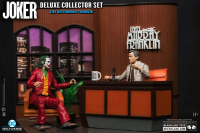 Joker DC Multiverse (Joker Movie) Deluxe Colllector Action Figure The Joker (Live with Murray Franklin) Limited Edition 18cm - Action Figures - McFarlane Toys - Hobby Figures UK