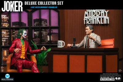 Joker DC Multiverse (Joker Movie) Deluxe Colllector Action Figure The Joker (Live with Murray Franklin) Limited Edition 18cm - Action Figures - McFarlane Toys - Hobby Figures UK