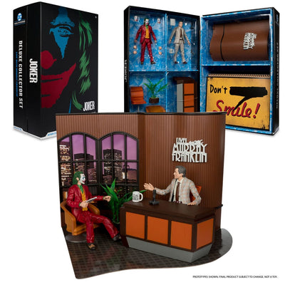 Joker DC Multiverse (Joker Movie) Deluxe Colllector Action Figure The Joker (Live with Murray Franklin) Limited Edition 18cm - Action Figures - McFarlane Toys - Hobby Figures UK