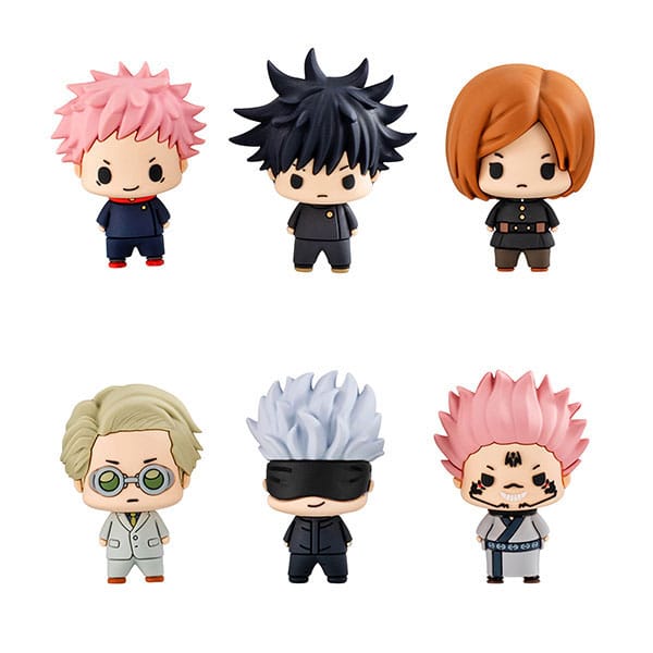 Jujutsu Kaisen Chokorin Mascot Series Trading Figure Vol. 1 6-Pack 5cm - Mini Figures - Megahouse - Hobby Figures UK