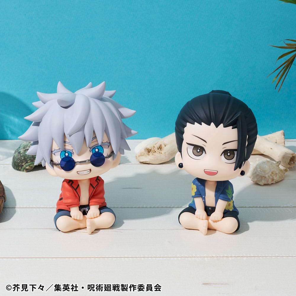 Jujutsu Kaisen Look Up PVC Statue Satoru Gojo & Suguru Geto Okinawa Ver. Set (with gift) 11cm - Scale Statue - Megahouse - Hobby Figures UK