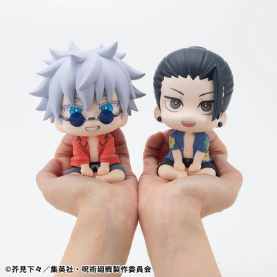 Jujutsu Kaisen Look Up PVC Statue Satoru Gojo & Suguru Geto Okinawa Ver. Set (with gift) 11cm - Scale Statue - Megahouse - Hobby Figures UK