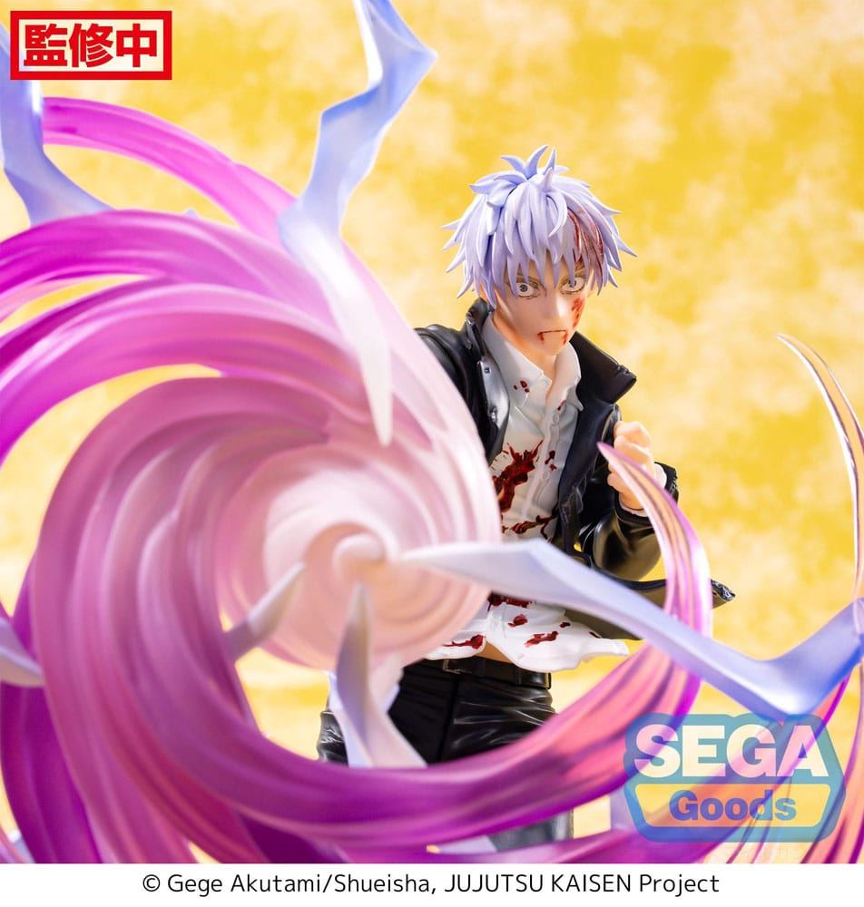 Jujutsu Kaisen Luminasta PVC Statue Satoru Gojo Hollow Purple (Kyoshiki Murasaki) 20cm - Scale Statue - Sega - Hobby Figures UK