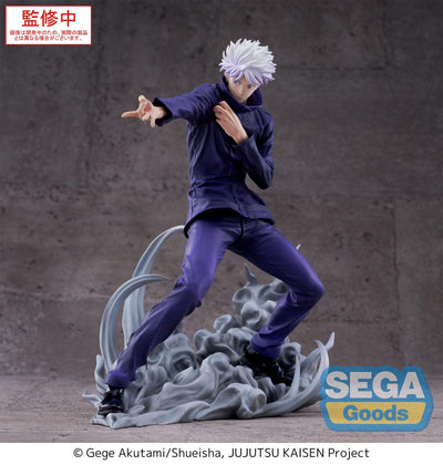 Jujutsu Kaisen Luminasta PVC Statue Satoru Gojo Hollow Purple (Kyoshiki Murasaki) 21cm - Scale Statue - Sega - Hobby Figures UK
