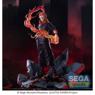 Jujutsu Kaisen Luminasta PVC Statue Sukuna Fuga 23cm - Scale Statue - Sega - Hobby Figures UK