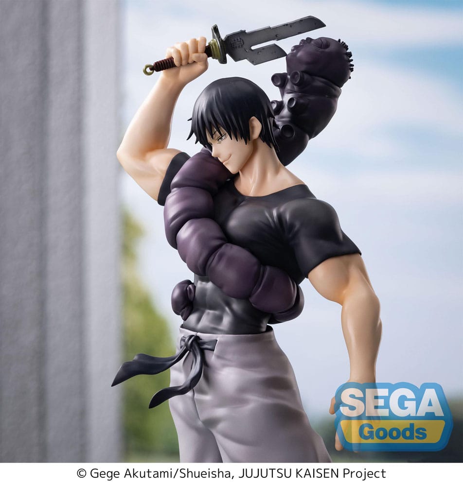 Jujutsu Kaisen Luminasta PVC Statue Toji Fushiguro Ready For Battle 17cm - Scale Statue - Sega - Hobby Figures UK