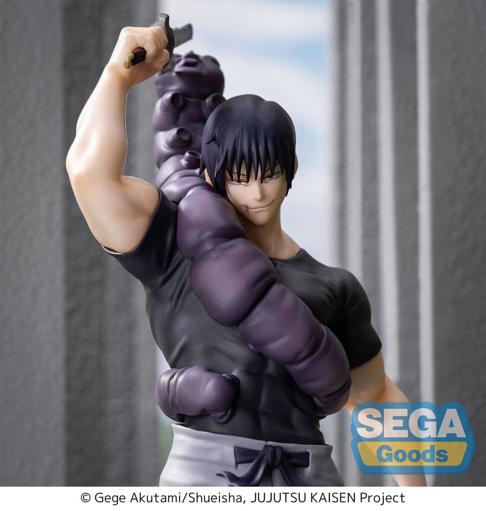 Jujutsu Kaisen Luminasta PVC Statue Toji Fushiguro Ready For Battle 17cm - Scale Statue - Sega - Hobby Figures UK