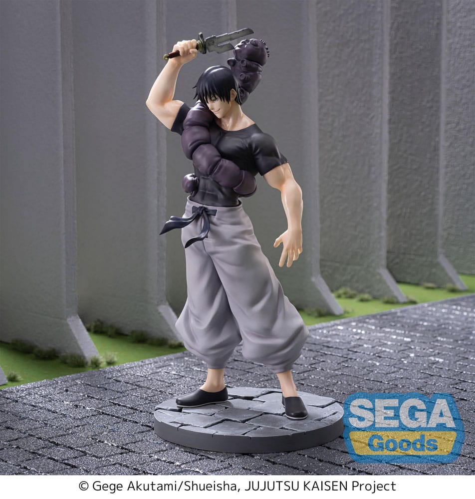 Jujutsu Kaisen Luminasta PVC Statue Toji Fushiguro Ready For Battle 17cm - Scale Statue - Sega - Hobby Figures UK