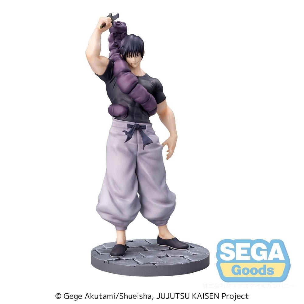 Jujutsu Kaisen Luminasta PVC Statue Toji Fushiguro Ready For Battle 17cm - Scale Statue - Sega - Hobby Figures UK