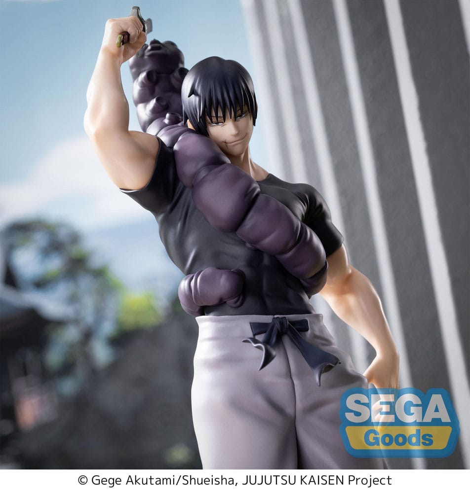 Jujutsu Kaisen Luminasta PVC Statue Toji Fushiguro Ready For Battle 17cm - Scale Statue - Sega - Hobby Figures UK