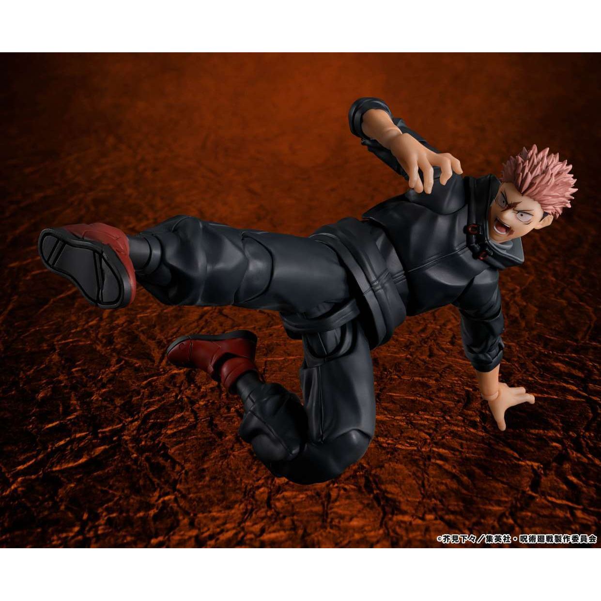 Jujutsu Kaisen S.H. Figuarts Action Figure Yuji Itadori Sukuna's Vessel 15cm - Action Figures - Bandai Tamashii Nations - Hobby Figures UK
