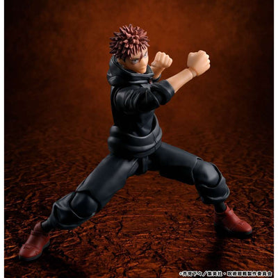 Jujutsu Kaisen S.H. Figuarts Action Figure Yuji Itadori Sukuna's Vessel 15cm - Action Figures - Bandai Tamashii Nations - Hobby Figures UK