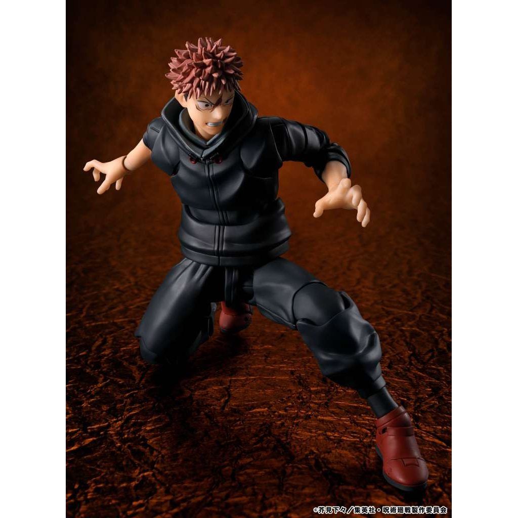 Jujutsu Kaisen S.H. Figuarts Action Figure Yuji Itadori Sukuna's Vessel 15cm - Action Figures - Bandai Tamashii Nations - Hobby Figures UK