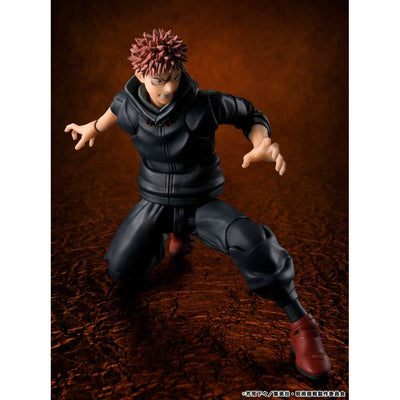 Jujutsu Kaisen S.H. Figuarts Action Figure Yuji Itadori Sukuna's Vessel 15cm - Action Figures - Bandai Tamashii Nations - Hobby Figures UK