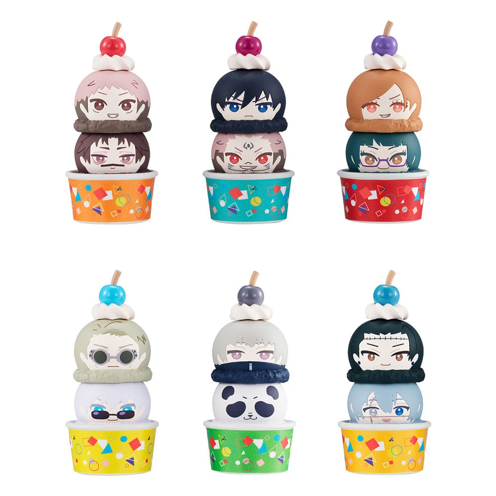 Jujutsu Kaisen Tsumichen Stack up & Change Trading Figure 8cm Assortme ...