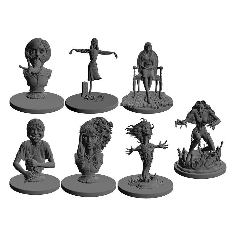 Junji Ito Collection Pocket Curse Mini Figures Series 2 6cm Assortment (8) - Mini Figures - Good Smile Company - Hobby Figures UK