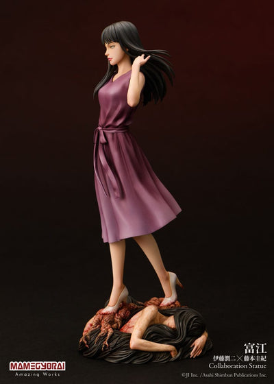 Junji Ito x Yoshiki Fujimoto Collaboration PVC Statue Tomie 27cm - Scale Statue - Mamegyorai - Hobby Figures UK