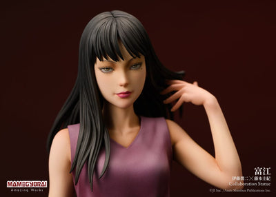 Junji Ito x Yoshiki Fujimoto Collaboration PVC Statue Tomie 27cm - Scale Statue - Mamegyorai - Hobby Figures UK