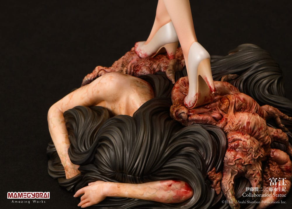 Junji Ito x Yoshiki Fujimoto Collaboration PVC Statue Tomie 27cm - Scale Statue - Mamegyorai - Hobby Figures UK