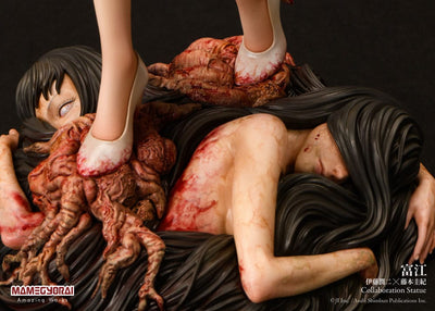 Junji Ito x Yoshiki Fujimoto Collaboration PVC Statue Tomie 27cm - Scale Statue - Mamegyorai - Hobby Figures UK