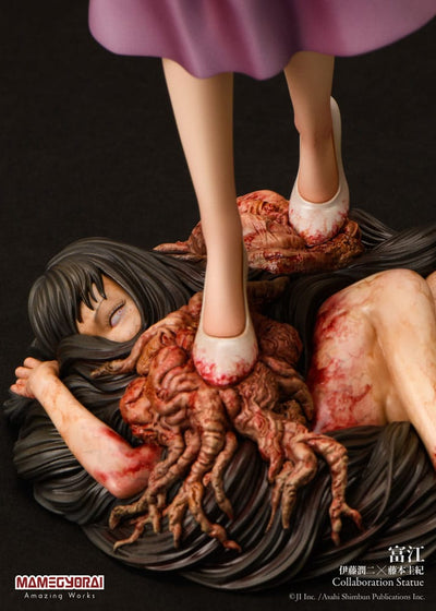 Junji Ito x Yoshiki Fujimoto Collaboration PVC Statue Tomie 27cm - Scale Statue - Mamegyorai - Hobby Figures UK
