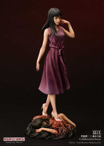 Junji Ito x Yoshiki Fujimoto Collaboration PVC Statue Tomie 27cm - Scale Statue - Mamegyorai - Hobby Figures UK