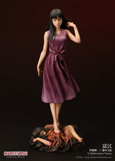 Junji Ito x Yoshiki Fujimoto Collaboration PVC Statue Tomie 27cm - Scale Statue - Mamegyorai - Hobby Figures UK
