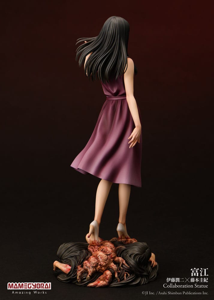 Junji Ito x Yoshiki Fujimoto Collaboration PVC Statue Tomie 27cm - Scale Statue - Mamegyorai - Hobby Figures UK