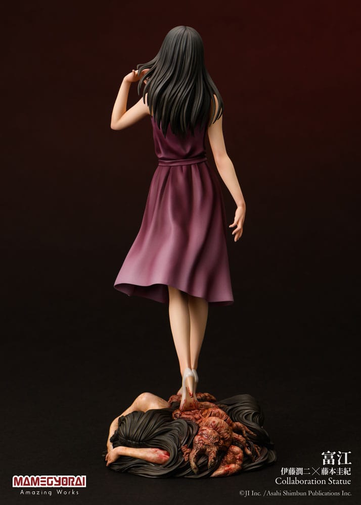 Junji Ito x Yoshiki Fujimoto Collaboration PVC Statue Tomie 27cm - Scale Statue - Mamegyorai - Hobby Figures UK