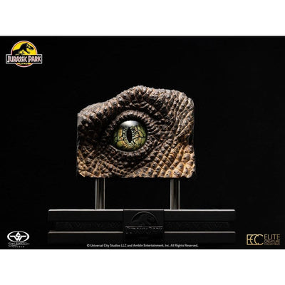 Jurassic Park 1/1 Replica Bust Velociraptor Eye 23cm - Scale Statue - Elite Creature Collectibles - Hobby Figures UK