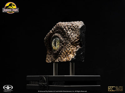 Jurassic Park 1/1 Replica Bust Velociraptor Eye 23cm - Scale Statue - Elite Creature Collectibles - Hobby Figures UK