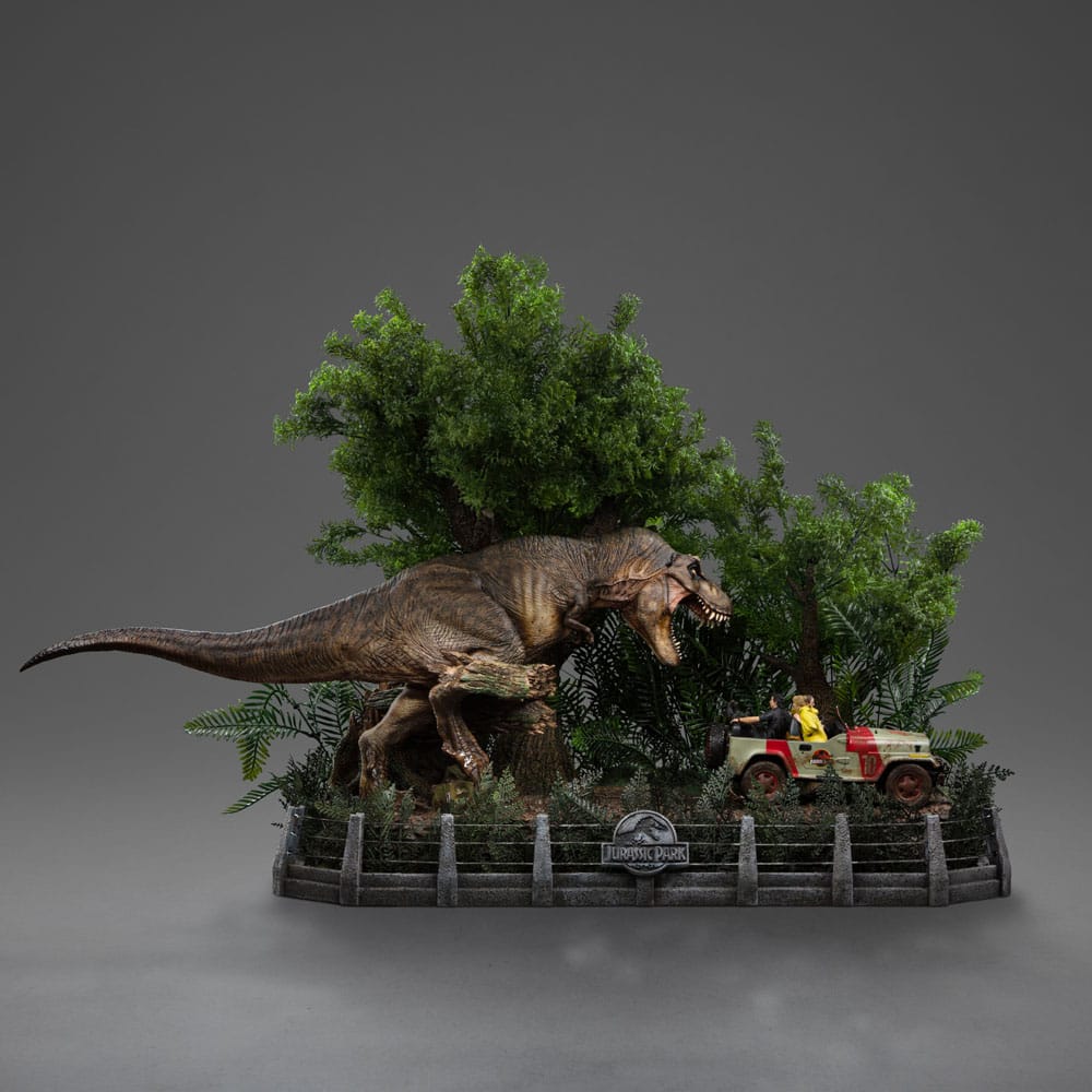 Jurassic Park Tyrannosaurus Rex 1/20 Scale Statue (Licensed) - Wan Long Tang Studio [Pre-Order] main image 1