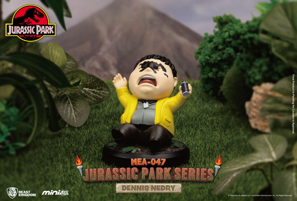 Jurassic Park Mini Egg Attack Figures Jurassic Park Series Set 10cm - Mini Figures - Beast Kingdom Toys - Hobby Figures UK