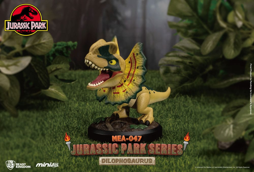 Jurassic Park Mini Egg Attack Figures Jurassic Park Series Set 10cm - Mini Figures - Beast Kingdom Toys - Hobby Figures UK