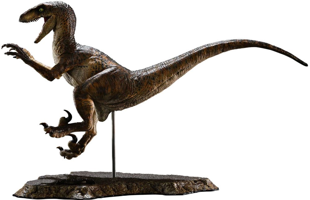 Jurassic Park Prime Collectibles Statue 1/10 Velociraptor Jump 21cm - Scale Statue - Prime 1 Studio - Hobby Figures UK