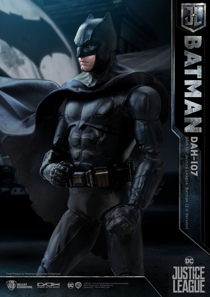 Justice League Dynamic 8ction Heroes Action Figure 1/9 Justice League Batman 20cm - Action Figures - Beast Kingdom Toys - Hobby Figures UK