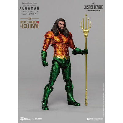 Justice League Dynamic 8ction Heroes Action Figure 1/9 Aquaman Comic Color Ver. 20cm - Action Figures - Beast Kingdom Toys - Hobby Figures UK